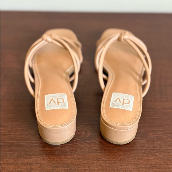 Dolce Vita - Cross Knot Open Toe Sandals - Tan - Picture 6 of 8